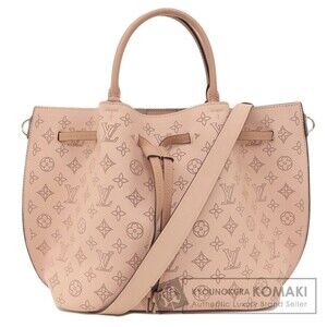 Louis Vuitton Girolata Magnolia Pink Tote Bag Mahina Leather